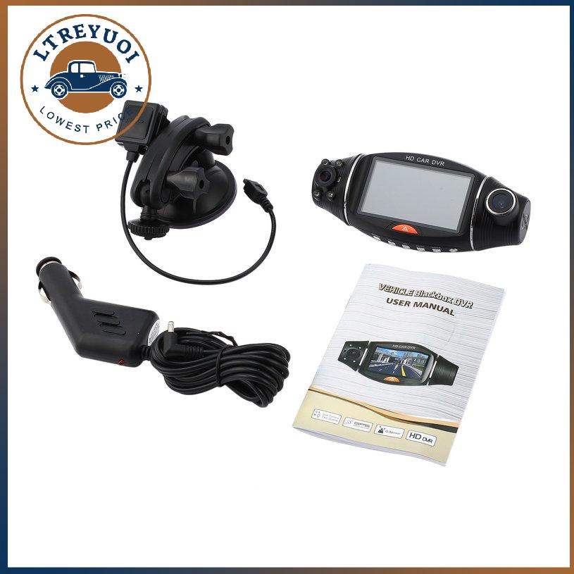 Máy ghi hình kỹ thuật số DVR R310 2 ống kính tích hợp cảm biến G/loa/mic cho xe hơi