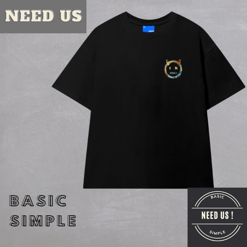 38-95kg  Áo phông tay lỡ PMGK, Áo thun Cotton cao cấp Unisex cực đep 100% cotton thoáng mát