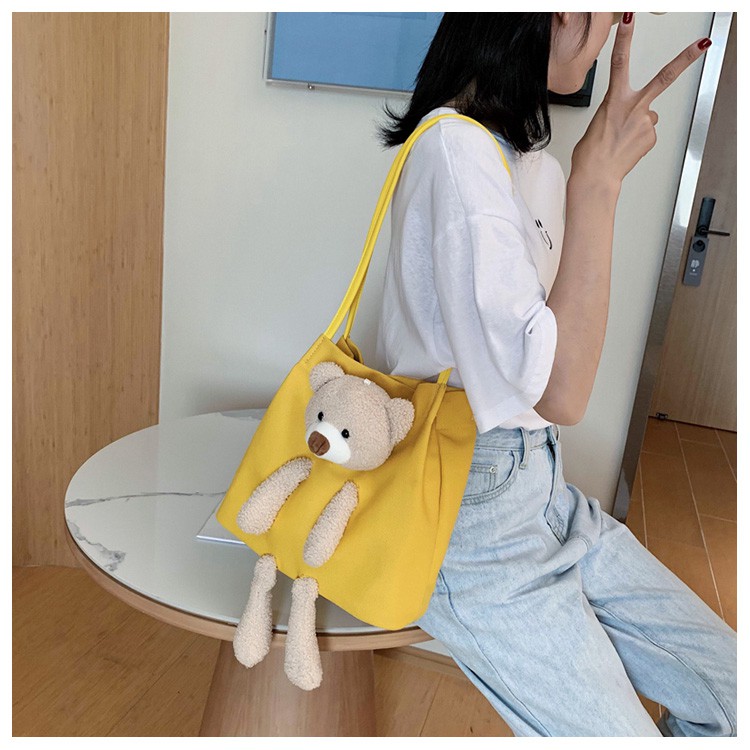 Túi Đeo Vai Bằng Vải Thiết Kế Hợp Thời Trang Cho Nữ