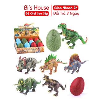 Đồ chơi trứng khủng long lắp ghép dành cho bé - đồ chơi Bi's House