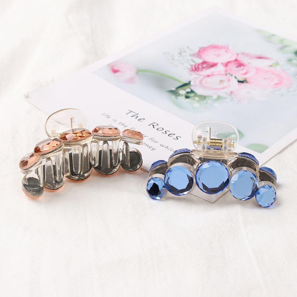 NIUYOU Kẹp Càng Cua Đính Đá Thời Trang
