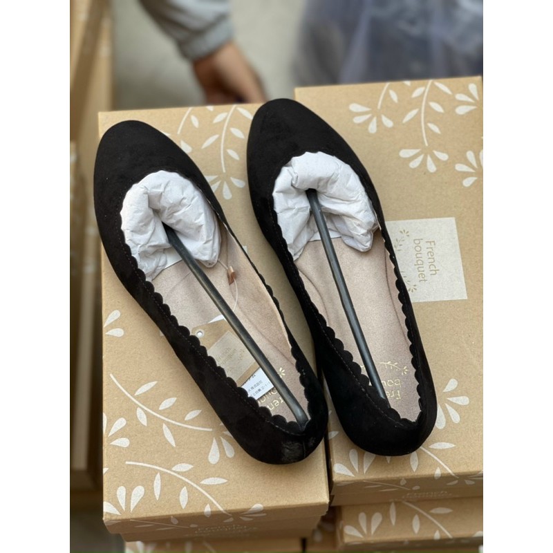 Giày búp bê nhung xuất nhật (size 35)