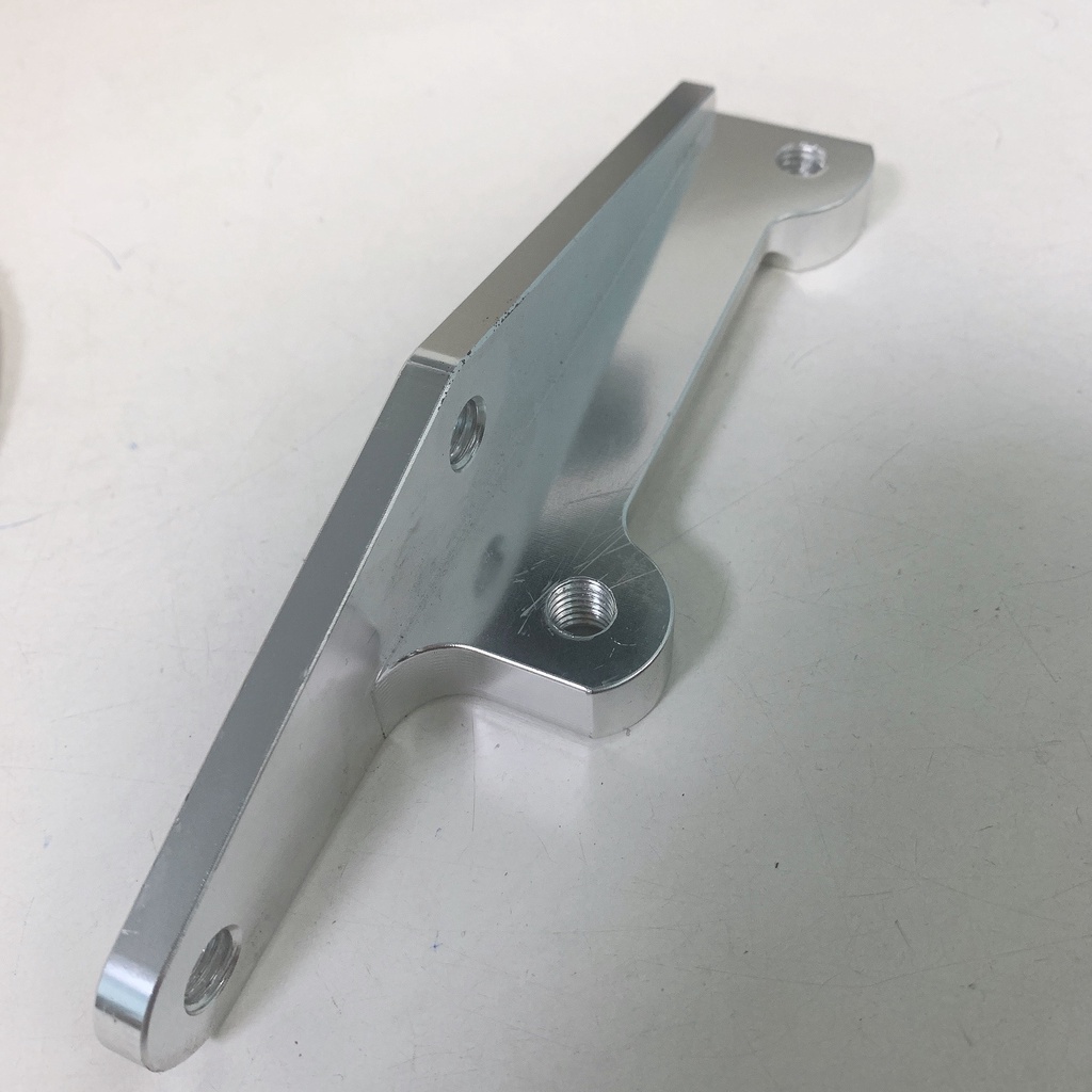 PÁT CNC - Pát Trước xe Exciter Ex150 (Lỗ Trụ 10mm), gắn Heo Dầu 4piston BRCMBE 50A (Heo Tai Xanh) đĩa size ZIN theo xe