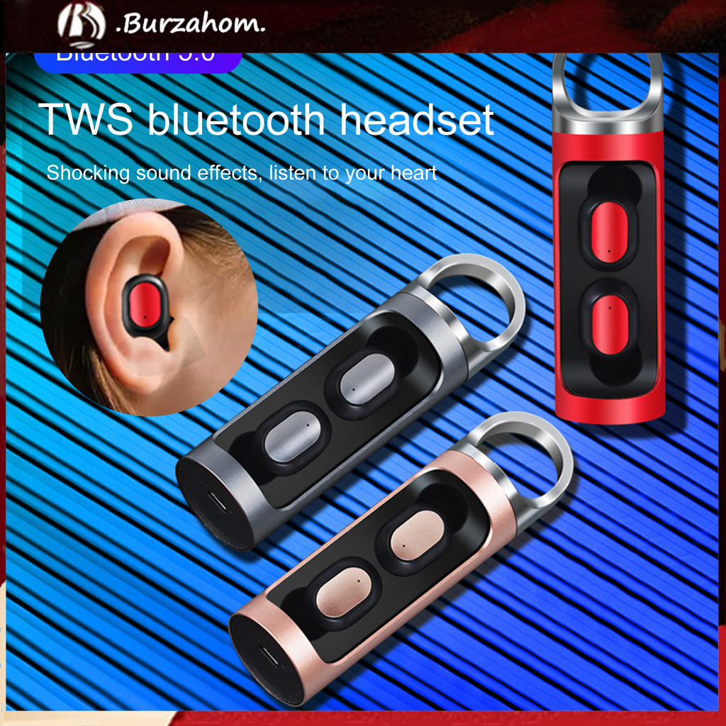 Tai Nghe Nhét Tai Không Dây Bluetooth 5.0 Âm Thanh Siêu Trầm