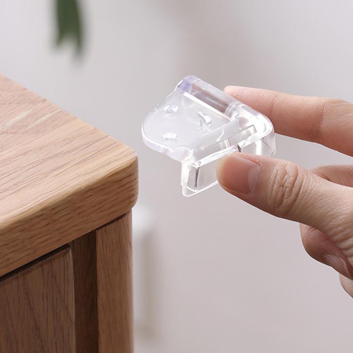 Combo 4 Miếng Bọc Cạnh Bàn Silicon Tiện Lợi An toàn cho Bé bịt góc bàn