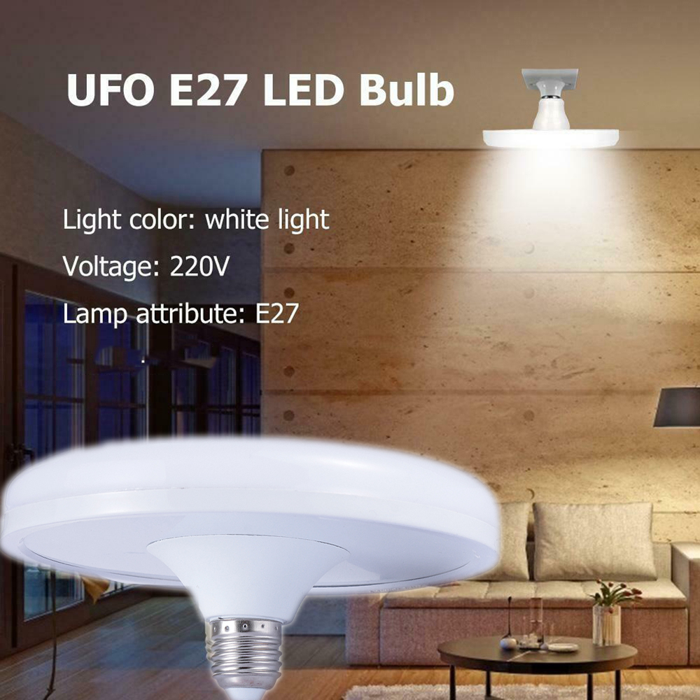 Đèn Led Siêu Sáng E27 Ufo Tiết Kiệm Năng Lượng 20w 40w 60w 80w Tiện Dụng | BigBuy360 - bigbuy360.vn
