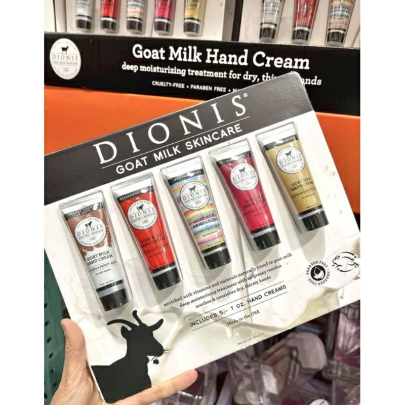 Kem dưỡng ẩm da tay Dionis Goat Milk Hand Cream 28g- tinh chất sữa dê 𝐔𝐒𝐀