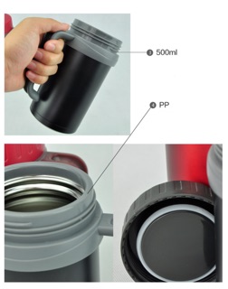 CỐC GIỮ NHIỆT BASIC TABLE MUG LOCK&LOCK 500ML 68MM