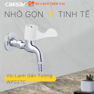 Vòi hồ xả xô / vòi lạnh gắn tường caesar w027c wp027c