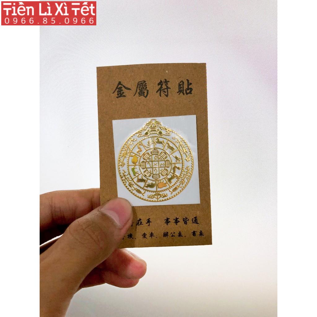 [SALE] Combo 4 miếng dán điện thoại tài lộc, buôn may bán đắt phù hợp các dòng điện thoại, đẹp lung linh. | BigBuy360 - bigbuy360.vn