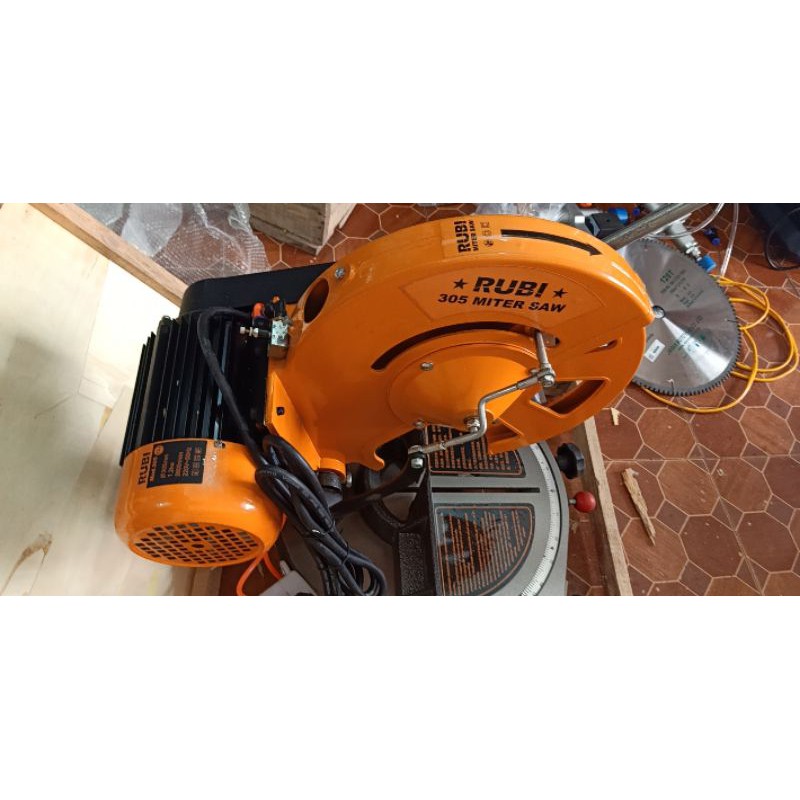 Máy cắt nhôm Từ  RUBI Lưỡi 355 -mô tơ 1.2kw - Máy Nặng 52kg máy cắt nhôm cao cấp