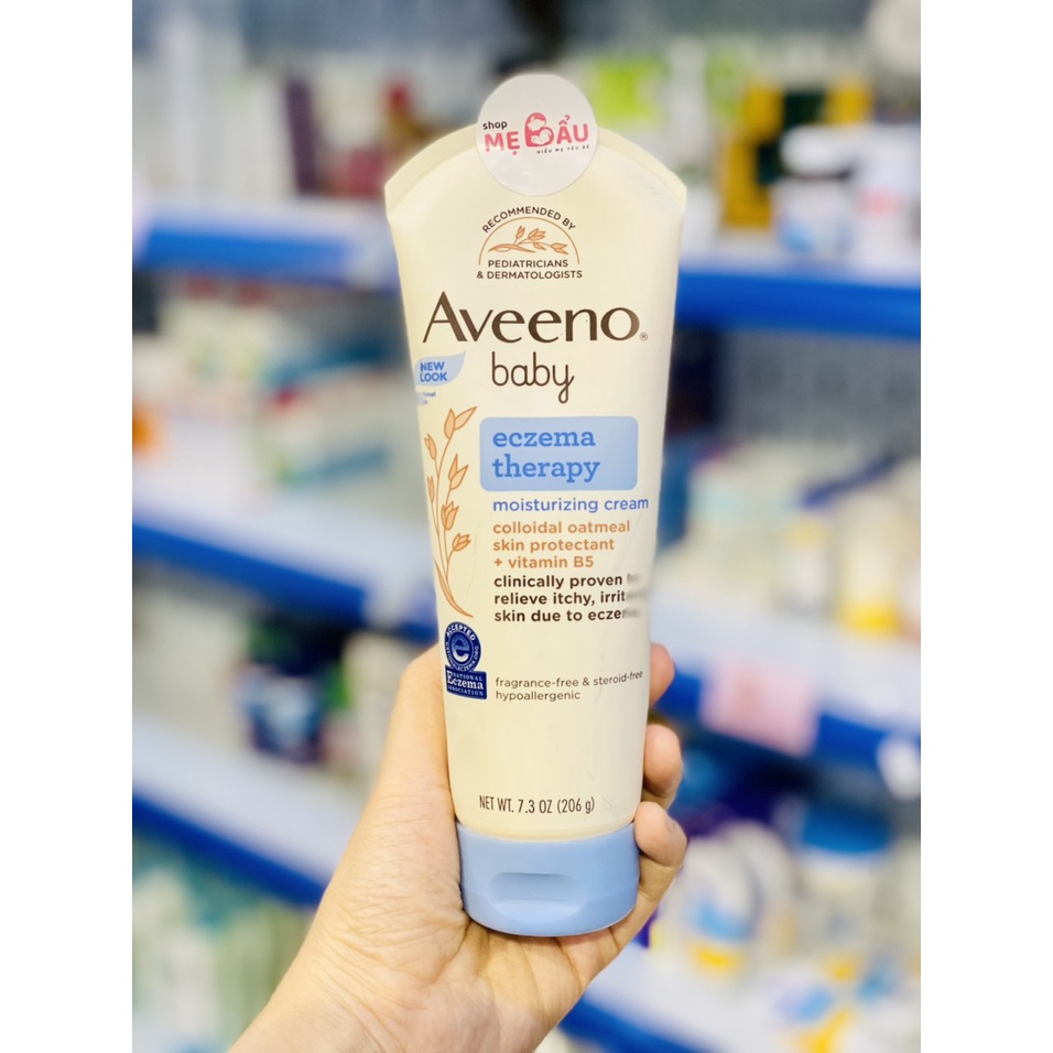 Kem dưỡng ẩm Aveeno Baby Eczema Therapy cho bé