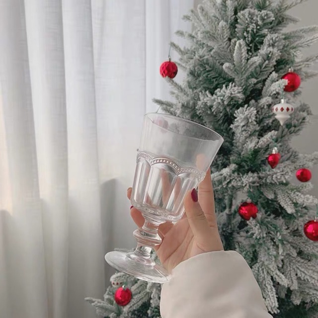 Ly thuỷ tinh vintage