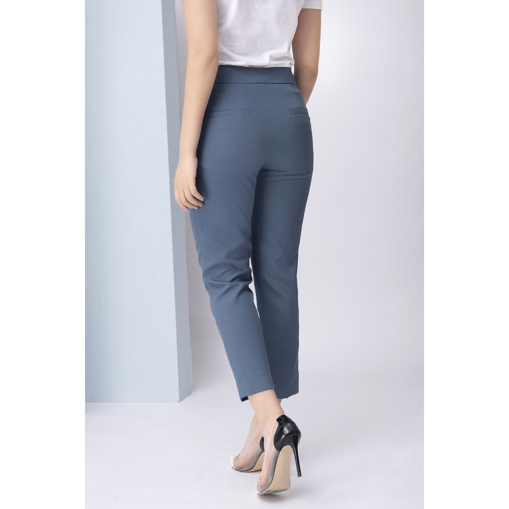 Quần Baggy Nữ Lưng Cao LUPERI Chất Liệu Thái Lạnh Mềm Mịn, Co Giãn Nhẹ, Không Co Nhăn, Không Bai Xù LFQD2119