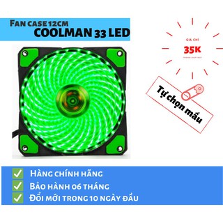 Fan Case 12cm Coolmoon 33 màu.