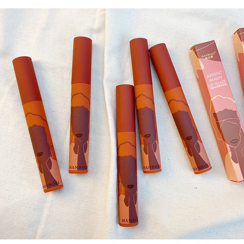 [Hàng mới về] Son Môi Gallery Dạng Lỏng Không Dính Thành Cốc Màu Sắc Thời Trang