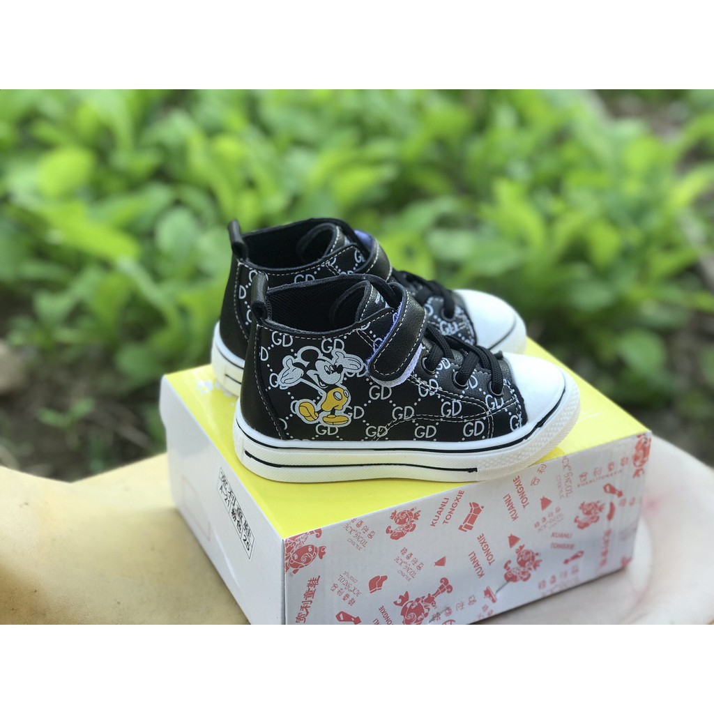 Bốt Mickey hàng quảng châu cao cấp cho bé trai và bé gái A-21