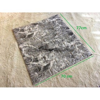 [FREE SHIP] Xốp Dán Tường 3D Giả Gạch Vân Đá loại 1 dày 8mm