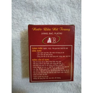Nước rửa nữ trang