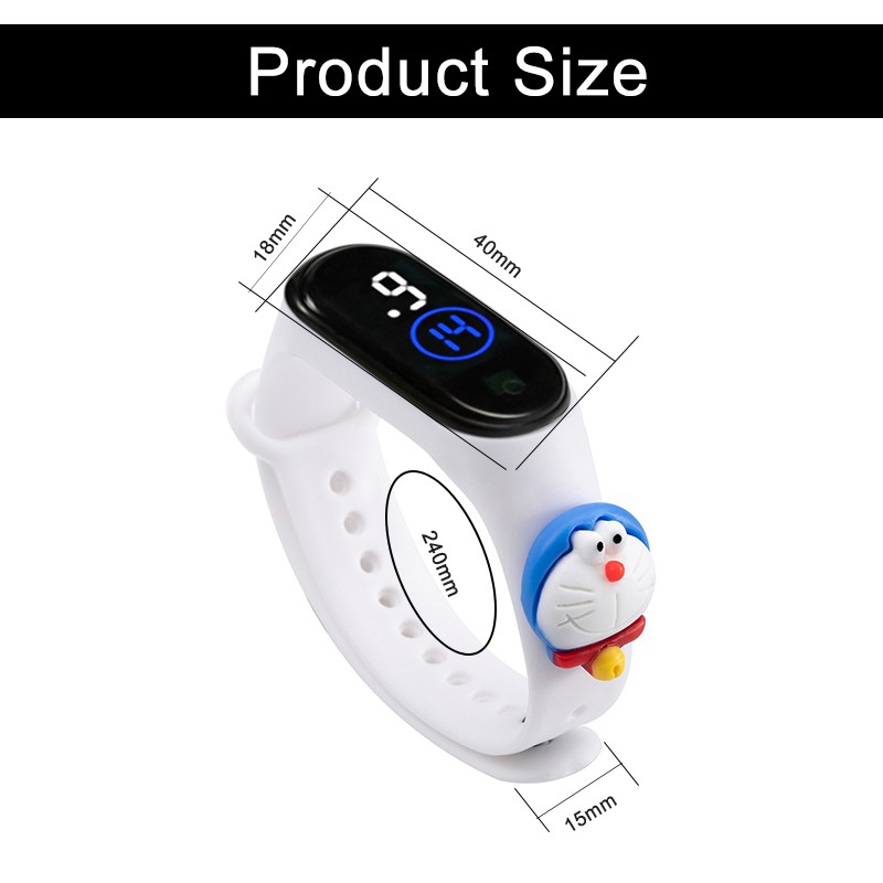 Đồng Hồ Đeo Tay Chống Nước Họa Tiết Hoạt Hình Dễ Thương | BigBuy360 - bigbuy360.vn