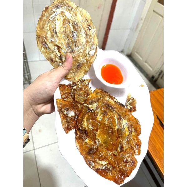 CÁ BÒ DA KHÔ ĐẶC SẢN ĐÀ NẴNG ÉP MIẾNG TRÒN  - LOẠI ĐẶC BIỆT