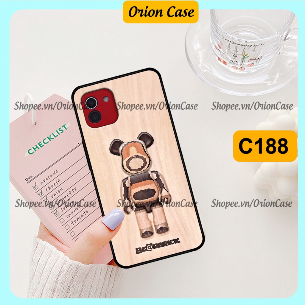 Ốp lưng Samsung A03 - A03 Core in hình bearbrick 3D thời trang, cá tính. ốp chống sốc, bền đẹp
