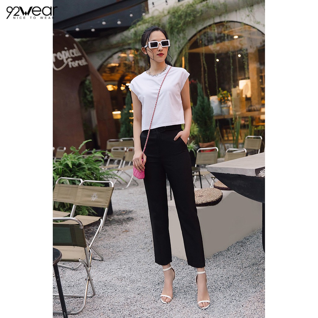 Quần tây nữ cơ bản 92WEAR QAW0818