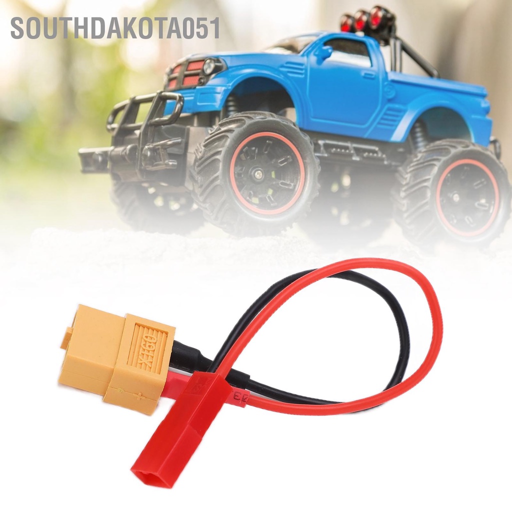 Southdakota051 XT60 Female Plug to JST Adapter Cable 10cm 22AWG Soft Silicone Charging Wire for RC Plane Car