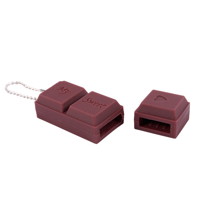 Vỏ bọc USB hình thanh socola 3D màu nâu độc đáo | BigBuy360 - bigbuy360.vn