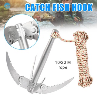 Mỏ neo móc sinh tồn gắn thuyền với dụng cụ dây câu cá