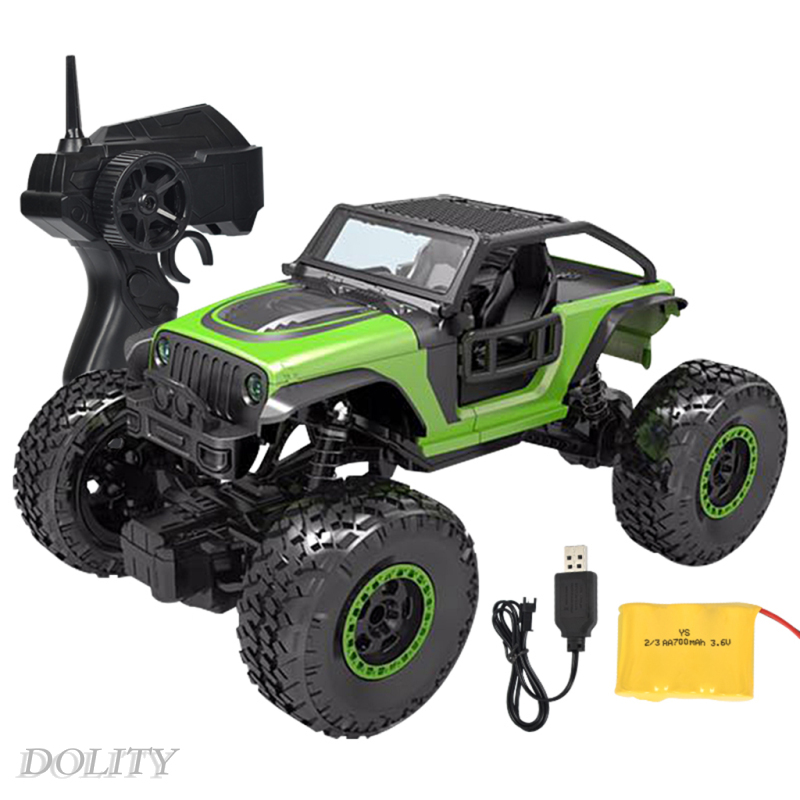 [DOLITY]1/20 RC Buggy Truck Hobby Toy Cars Small Electric Vehicle Crawler Yellow