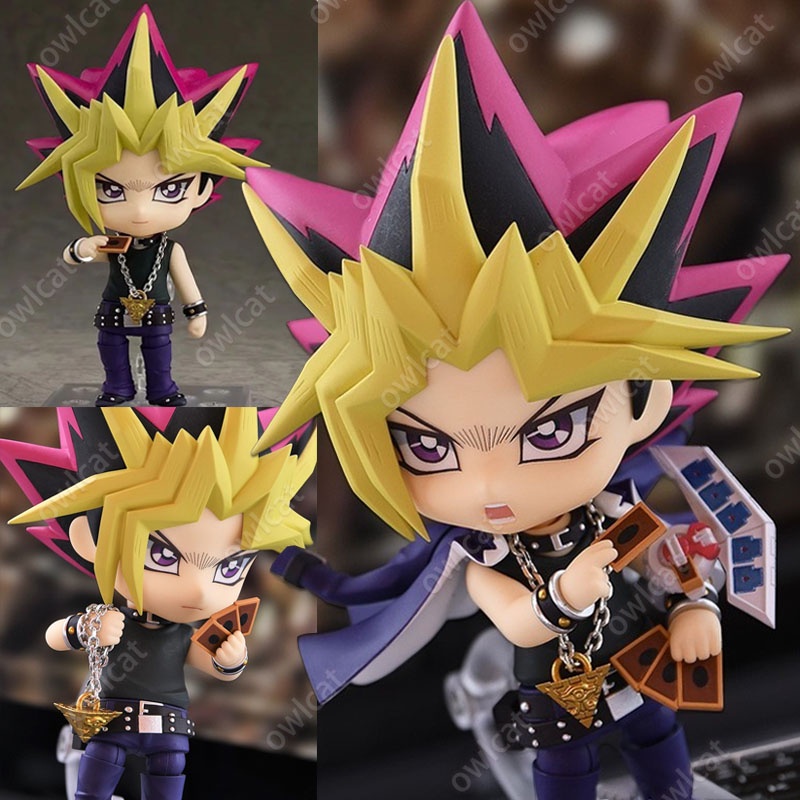 Mô Hình Nhân Vật Yu-Gi-Oh Yami Yugi  10cm 1069# Duelist Action Figure Dark Yugi Muto Duel King Nameless Pharaoh Yugioh Packed in Box Model Kazuki Takahashi