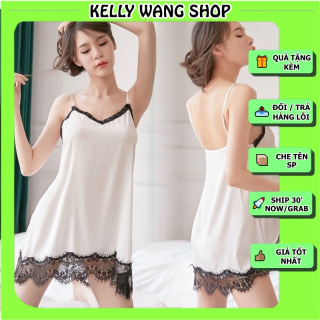 [SX538] Áo choàng ngủ sexy tặng kèm chíp ( không có váy ngủ nhé) -KELLYWANG