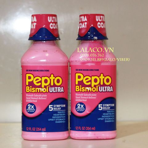 Lốc 3 chai Siro Pepto Bismol Từ Mỹ 354ml