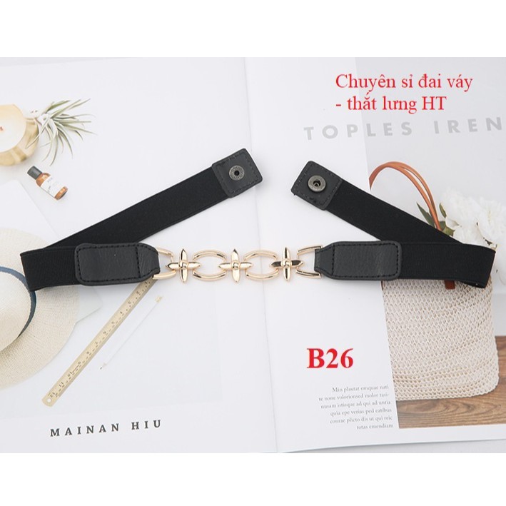 Đai váy belt B26 bản 3cm