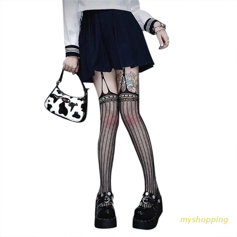 Quần tất lưới xuyên thấu phong cách Lolita Nhật Bản quyến rũ cho nữ