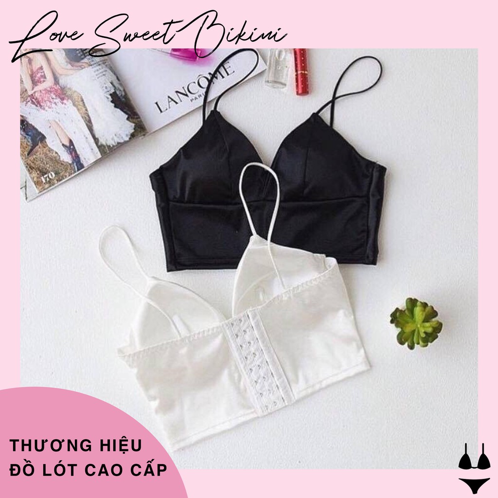 Áo Bra Lụa Phi Bóng 8 Nấc Cài Siêu Hot | BigBuy360 - bigbuy360.vn