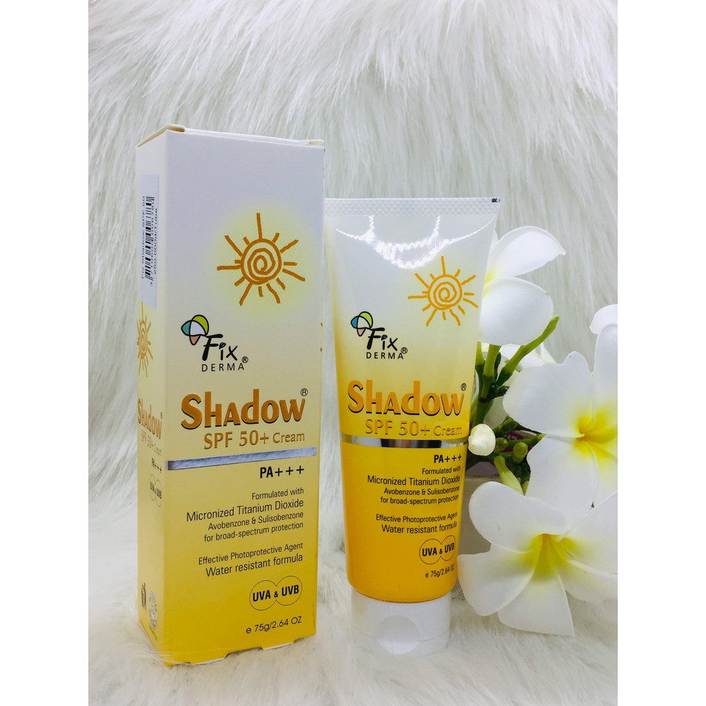 KEM CHỐNG NẮNG SPF 50+ FIXDERMA SHADOW SPF 50+ CREAM