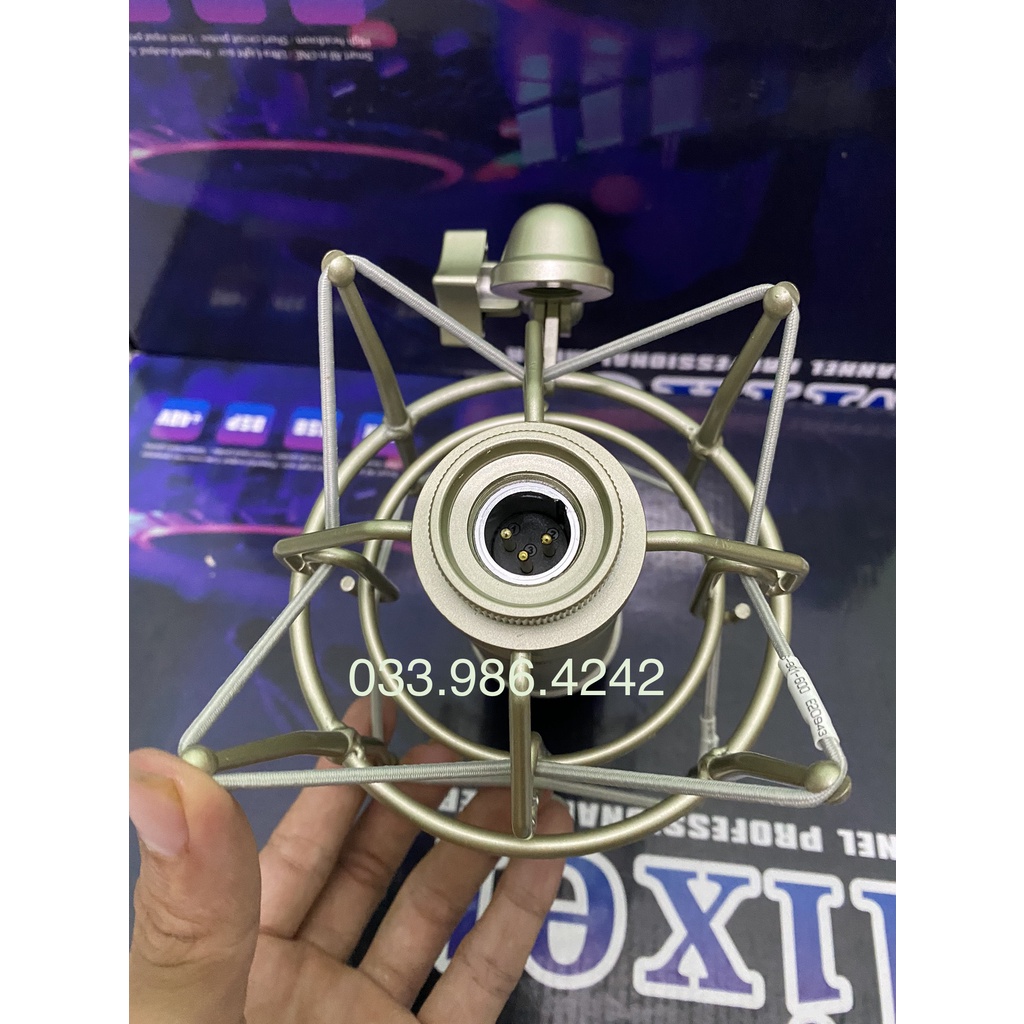 Mic Thu Âm AQTA U87 2022. Thiết Kế Bắt Mắt, Hát Livestream, Karaoke, Phù Hợp Mọi Loại Sound Card. Bảo Hành 12 Tháng