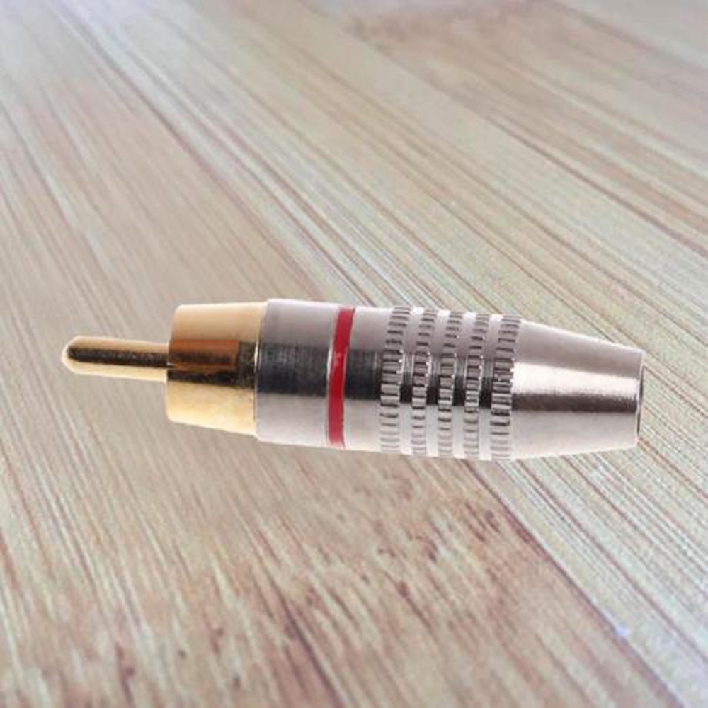 Bộ 10 Đầu Nối Dây Cáp Rca Male | BigBuy360 - bigbuy360.vn