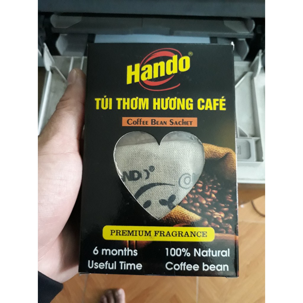 Túi thơm Hương cà phê dành cho xe hơi (Nâu)