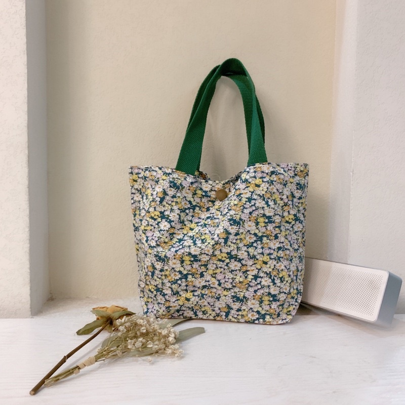 Túi tote vải đựng mỹ phẩm xinh xắn tiện lợi
