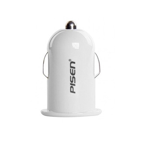 Cốc sạc Pisen Car Charger 1 USB - Kèm cáp Micro USB - Hàng chính hãng