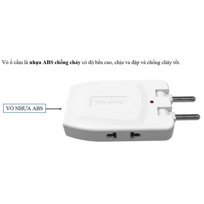 Ổ Cắm Xoay 360 Độ Điện Quang