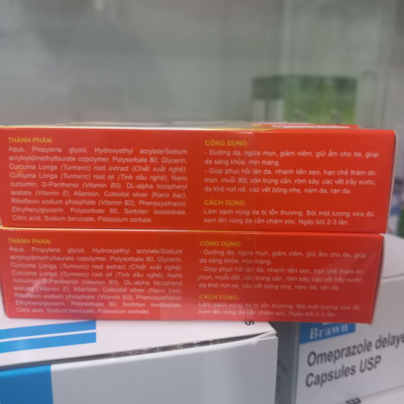 Kem nghệ Zedcumin tuýp 20g