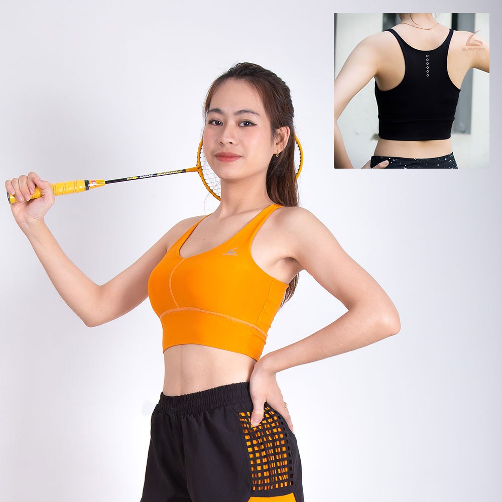 [FreeShip 99K]Áo Bra cổ tim, áo tập yoga, gym, aerobic thể thao ABR002