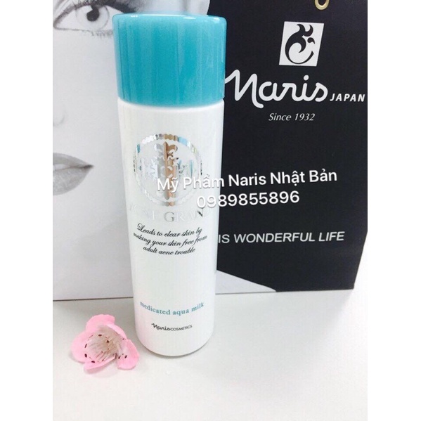 Bộ 3 sản phẩm cho da mụn và da dầu Naris Acne Grand Nhật Bản
