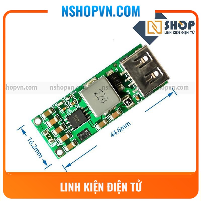 Mạch Sạc USB Hỗ Trợ Sạc Nhanh Hỗ trợ nhiều loại điện thoại di động, Qualcomm hỗ trợ nhanh phí QC2.0 / QC3.0 / Huawei FCP