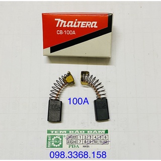 CHỔI THAN CB 100A #  SỊN ( dùng cho máy ĐỤC BT MKT 0810-0835-0840 ...  )