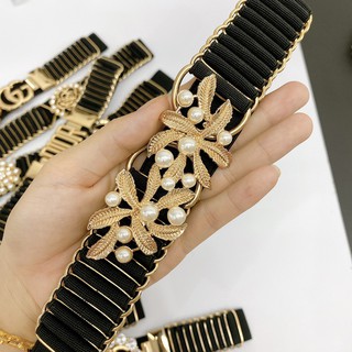 Đai váy thun xếp ly